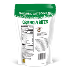 7.5 oz. Crazy Monkey Gingerbread White Chocolate Granola Bites